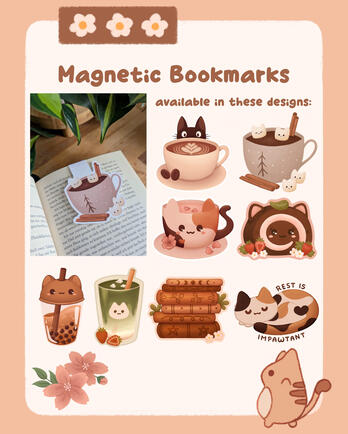 Magnetic Bookmarks
